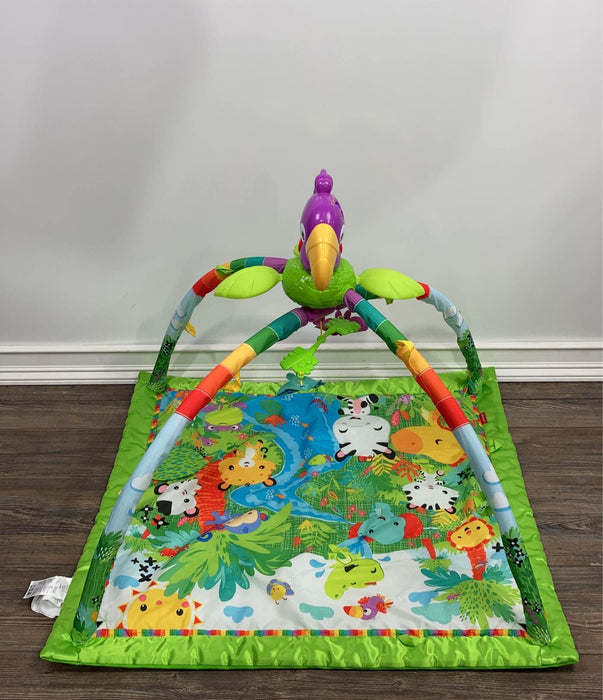 used Fisher Price Rainforest 1-2-3 Musical Gym