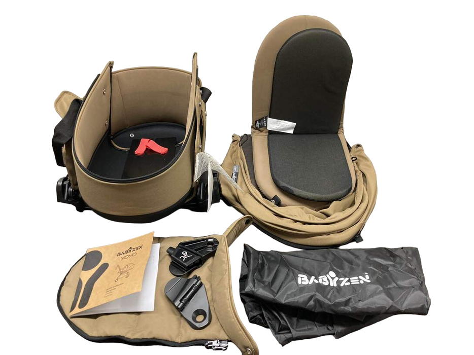 used Babyzen YOYO Bassinet, Toffee
