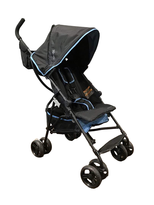 used Summer Infant 3D Mini Stroller, 2021, Blue/Black