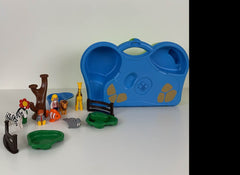 used Playmobil Take Along Zoo & Aquarium