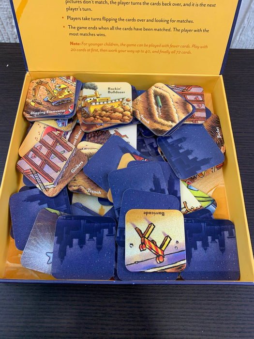 Shop Goodnight Construction Site Matching Game at GoodBuy Gear
