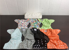 used BUNDLE Nora’s Nursery Cloth Diapers
