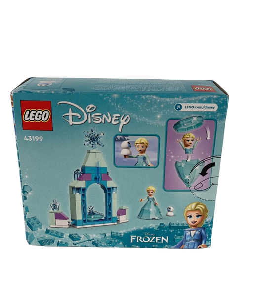 secondhand LEGO Disney Elsa’s Castle Courtyard 43199