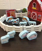 used Melissa & Doug Farm Blocks