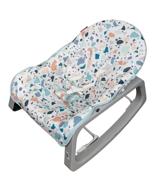 used Fisher Price Deluxe Infant To Toddler Rocker