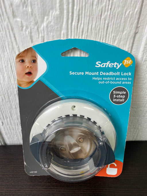 used Safety 1st Secure Mount Deadbolt Lock