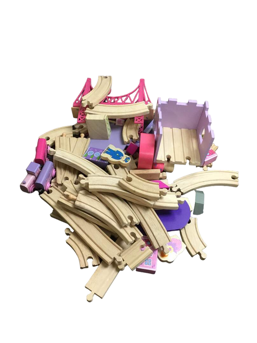 used Bigjigs Toys Fairy Town Train Set