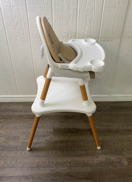 secondhand Baby Joy Convertible Wooden High Chair