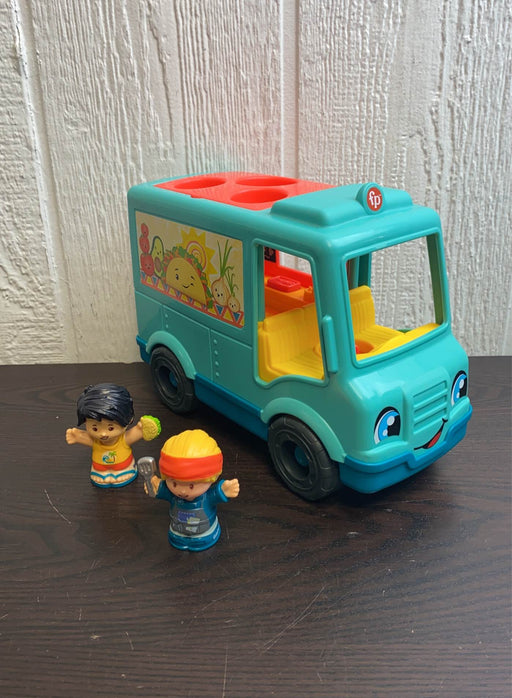 secondhand Fisher Price Little People Serve It Up Food Truck
