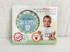 used Stepping Stones Baby’s First Holidays and Milestones Belly Stickers