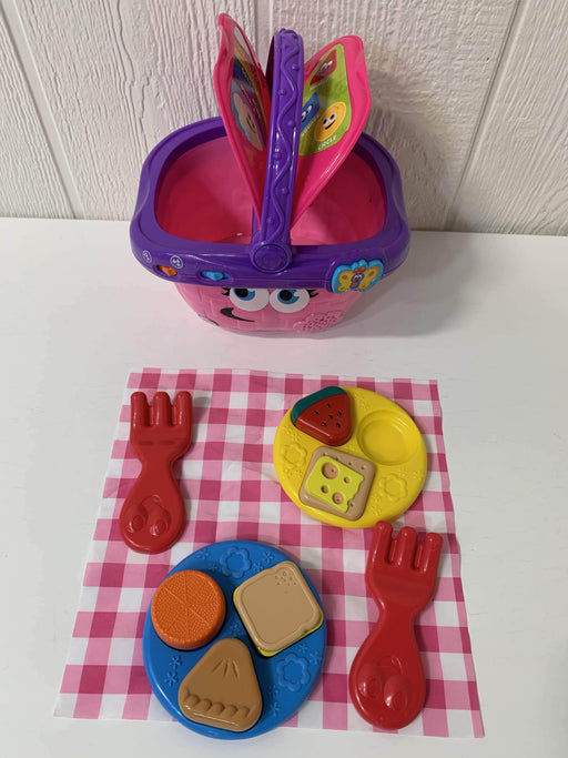 secondhand Leap Frog Shapes And Sharing Picnic Basket