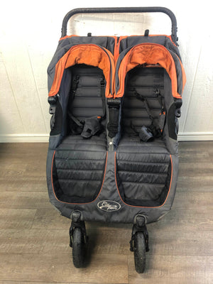 Baby Jogger City Mini GT Double Stroller Shadow Orange 2012