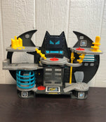 secondhand Fisher Price Imaginext Fisher Price DC Super Friends Transforming Batcave
