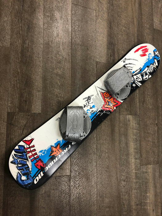 secondhand ESP Freeride 110 cm Kids Beginner Snowboard