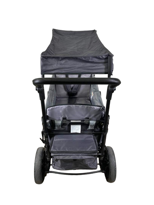 Wonderfold X2 Push + Pull Double Stroller Wagon, 2022, Stone Gray