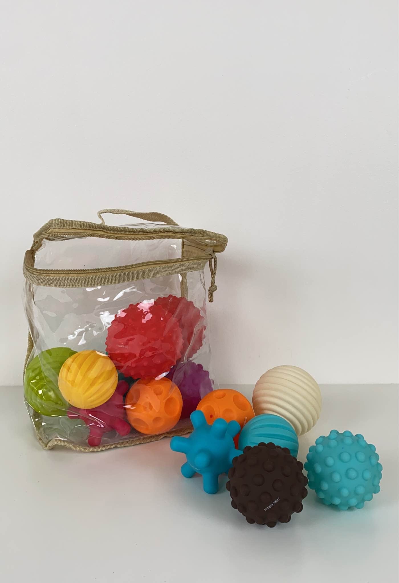 thumbnail image 2 of Textured Multi Ball Set - 6-Piece Sensory Balls For Kids, BPA Free Developmental Toys 2 of 9