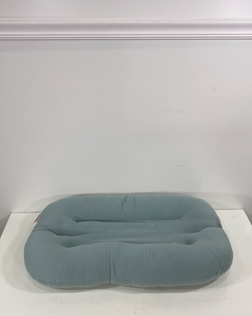 used Snuggle Me Organic Sensory Infant Lounger, Slate