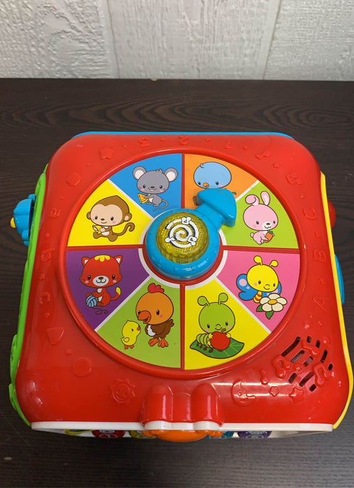 secondhand VTech Sort And Discover Activity Cube