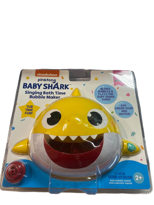 secondhand WowWee Pinkfong Baby Shark Singing Bath Time Bubble Maker