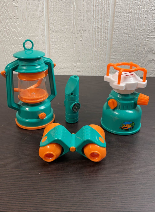 used BUNDLE Pretend Camping Set