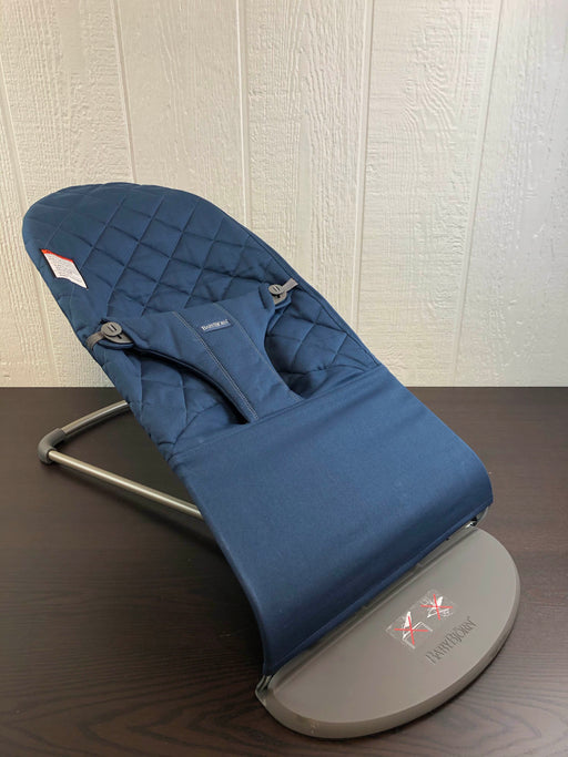 secondhand BabyBjorn Bouncer Bliss, Dove Blue, Mesh