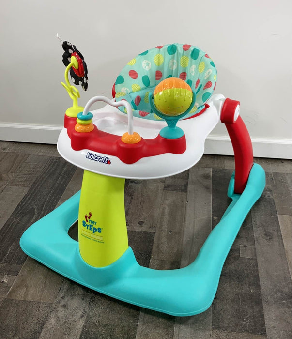 secondhand Kolcraft Tiny Steps 2-in-1 Activity Walker