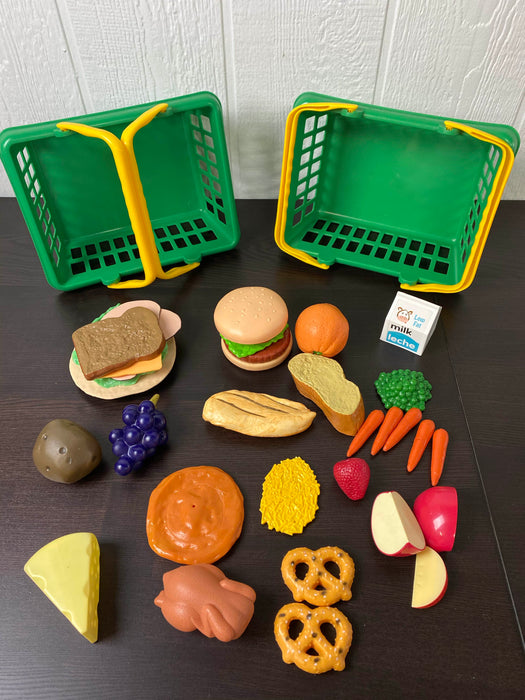 used Learning Resources Play Food Set