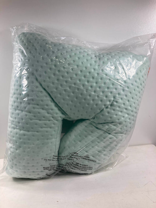 secondhand Nook Niche Organic Nursing Pillow, Sea Glass