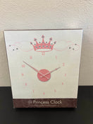 used Once Upon A Wall Vinyl Wall Clock, Princess