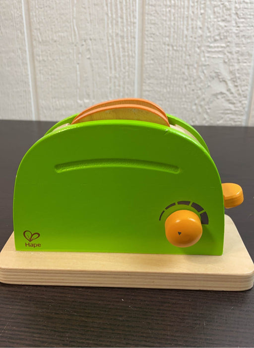 secondhand Hape Pop Up Toaster Set