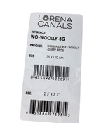 Shop Lorena Canals Washable Woolly Rug 2’5” X 3’7”, Sheep Beige at GoodBuy Gear