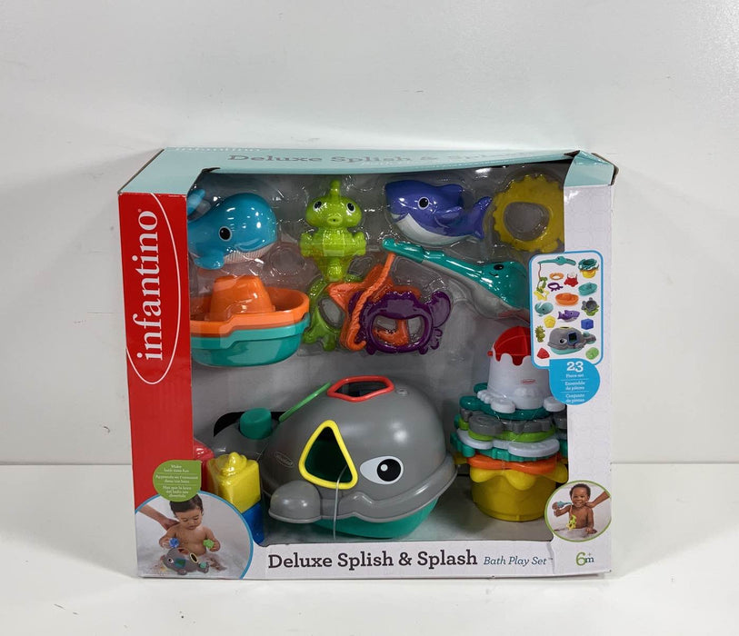 used Infantino Deluxe Splish & Splash Bath Set