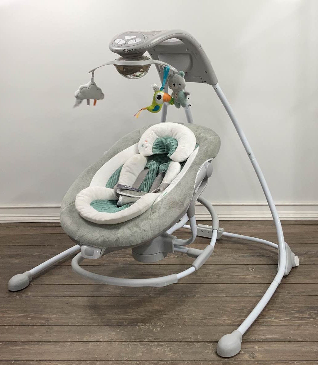 Ingenuity InLighten 2-in-1 Baby Swing And Rocker