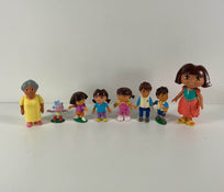 used BUNDLE Dora The Explorer Figurine Set