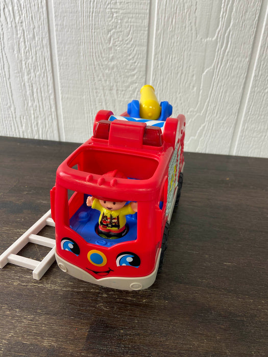 secondhand Little People Helping Others Fire Truck