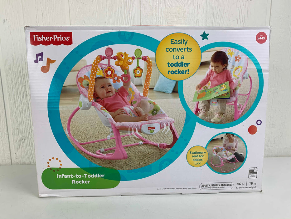 used Fisher Price Infant To Toddler Rocker