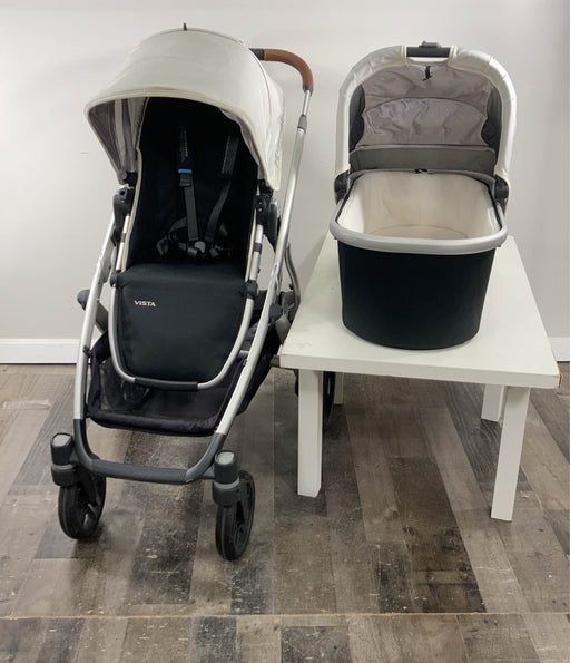 used UPPAbaby VISTA Stroller, Bryce (White Marl), 2017