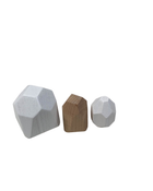 secondhand JumpOff Jo 36 Piece Wooden Balancing Blocks And Stacking Stones Set