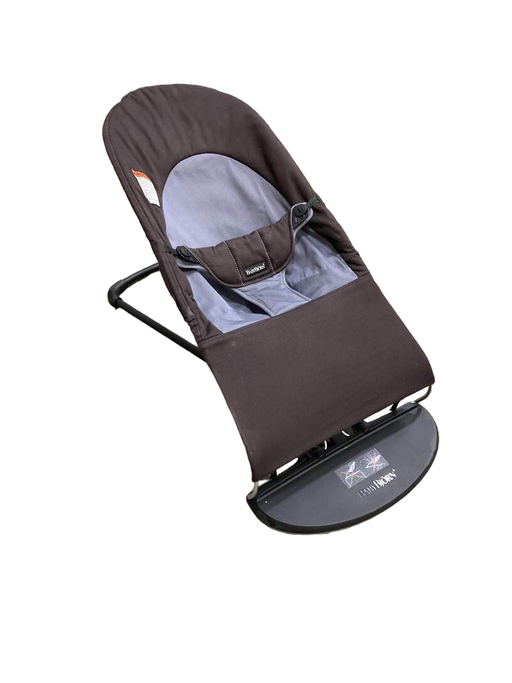 used BabyBjorn Bouncer Balance, Black/Dark Gray, Black Frame