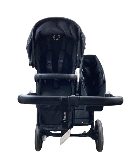 Bugaboo Donkey 5 Stroller Mono, 2023, Midnight Black, Black