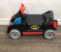 secondhand Fisher Price DC Friends Wheelies Batman Ride-On