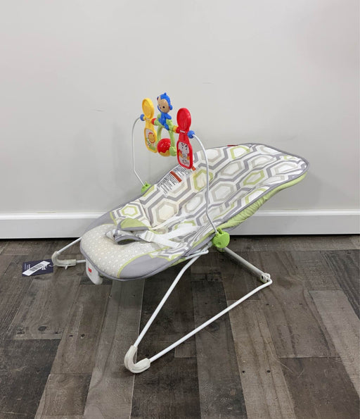 used Fisher Price Baby Bouncer, Geo Meadow