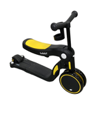 Shop Larktale Scoobi 5-in-1 Scooter, Clovelly (Yellow/Black) at GoodBuy Gear