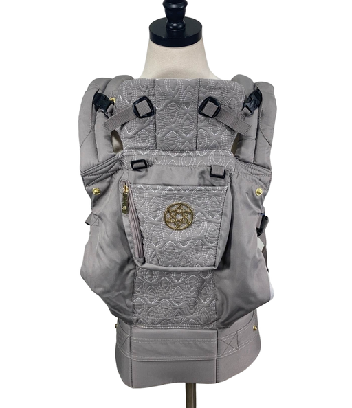 secondhand Lillebaby Complete Luxe Embossed Baby Carrier, pewter