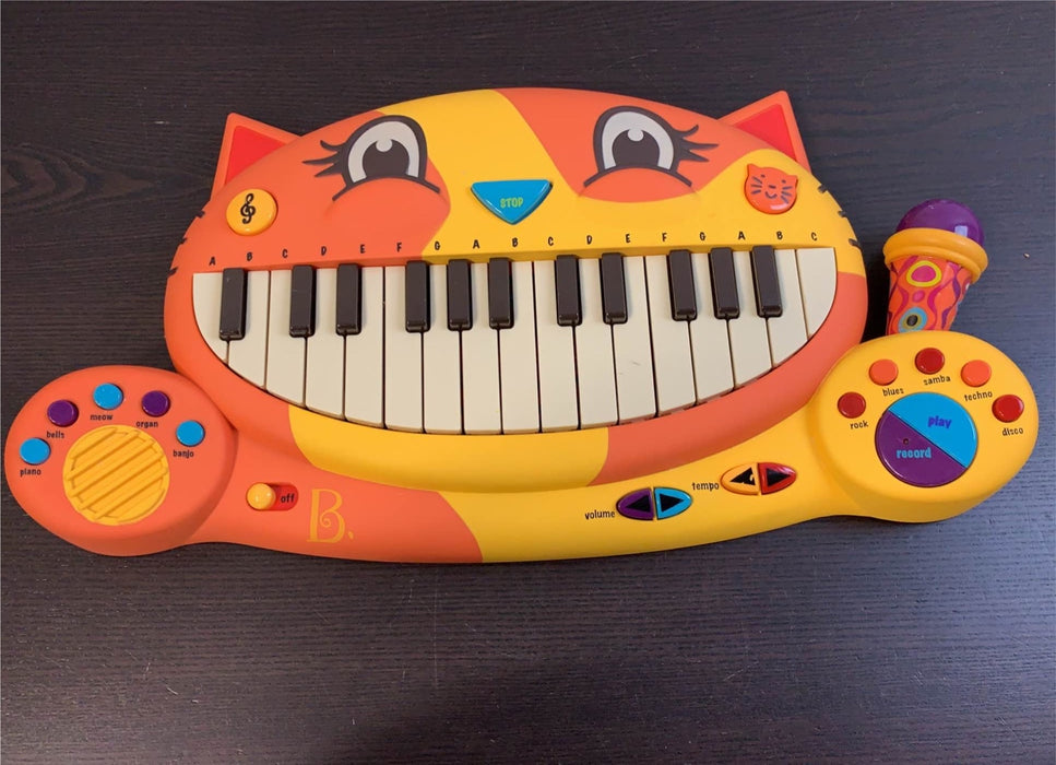 used B. toys Meowsic Keyboard