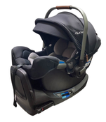 used Nuna PIPA rx Infant Car Seat with RELX Base, 2023, Caviar