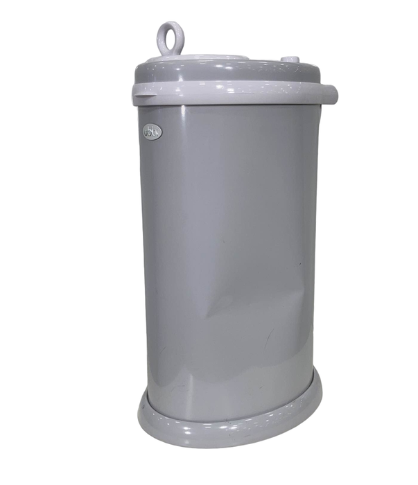 used Ubbi Diaper Pail, Grey