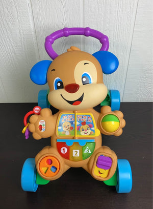 Fisher-Price Laugh & Learn Smart Stages Learn with Puppy Walker Baby &  Toddler Toy