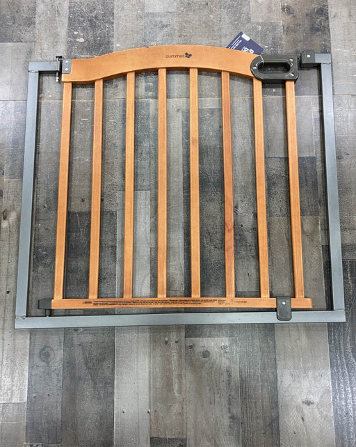 Shop HomeSafe By Summer Infant Wood and Metal Pressure Mounted Gate, Charcoal Gray at GoodBuy Gear