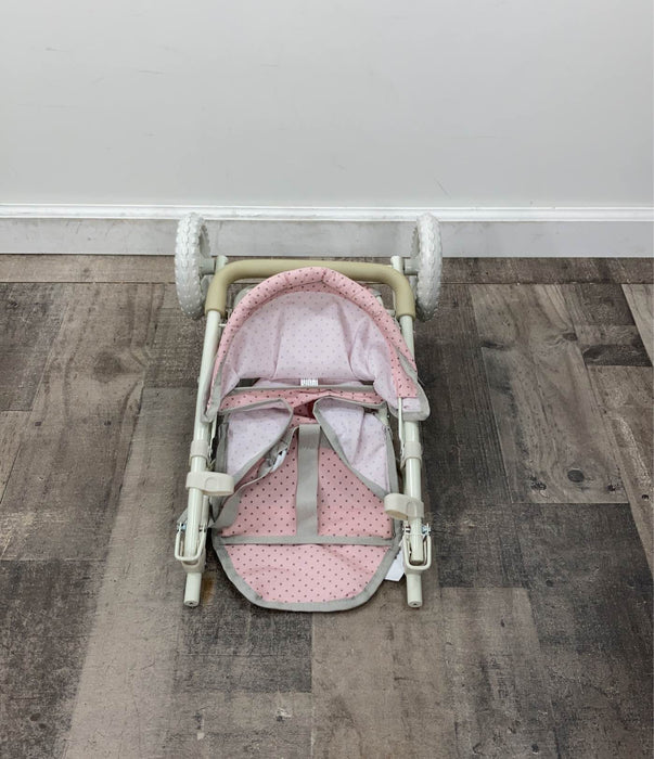 Olivia's Little World Polka Dots Princess 2-in-1 Baby Doll Stroller